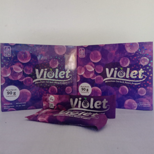 Violet - Minuman Serbuk Rasa Anggur